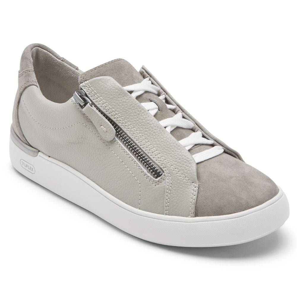 Rockport Womens Sneakers Grey - truFLEX Parissa Laced - UK 592-NWIPTO